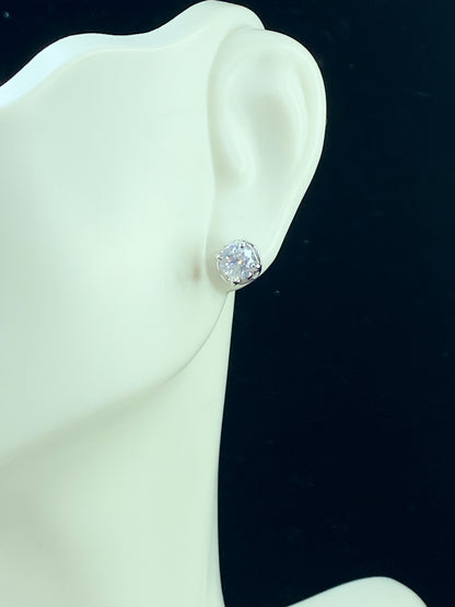 Sparkling Diamond stud earrings 14ktw 1.00cttw H/SI3 JR8982