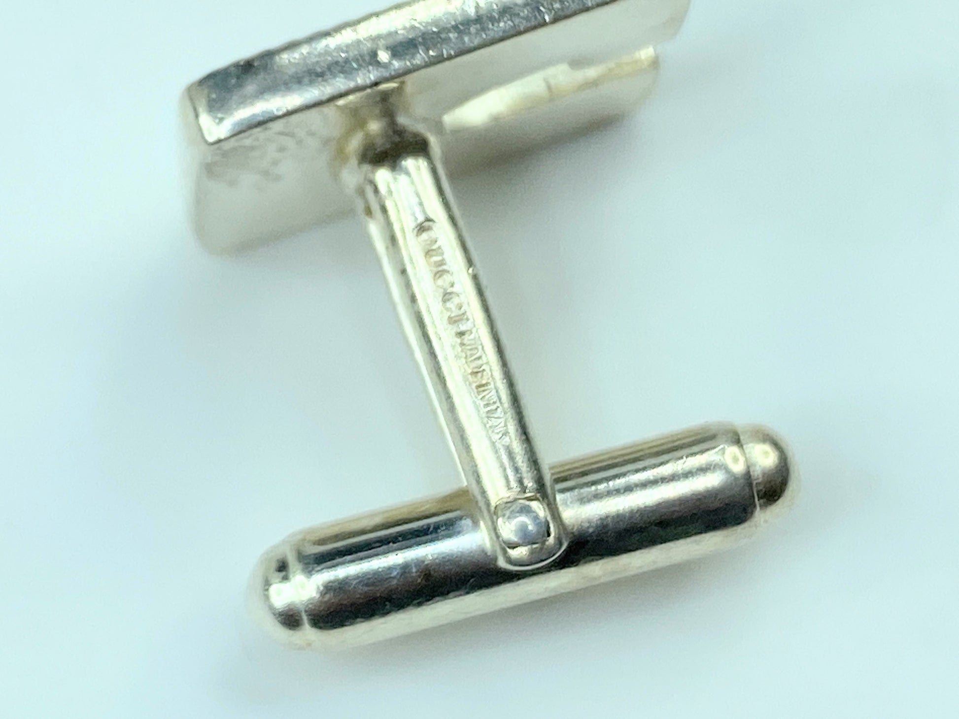 Gucci Estate Mens Cufflinks Sterling Silver G37 JR653