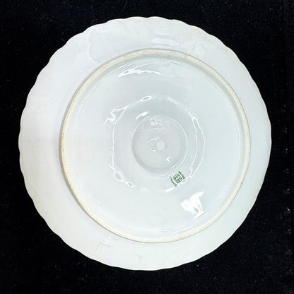 Antique Charles Pillivuyt & Co. Mehun France White Porcelain Oyster Plate A1165