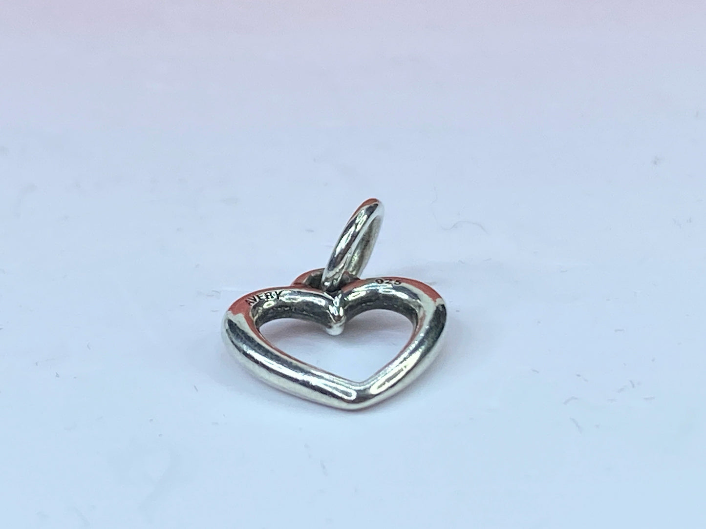James Avery Vintage Sterling Silver Sweetheart Charm with box JR657