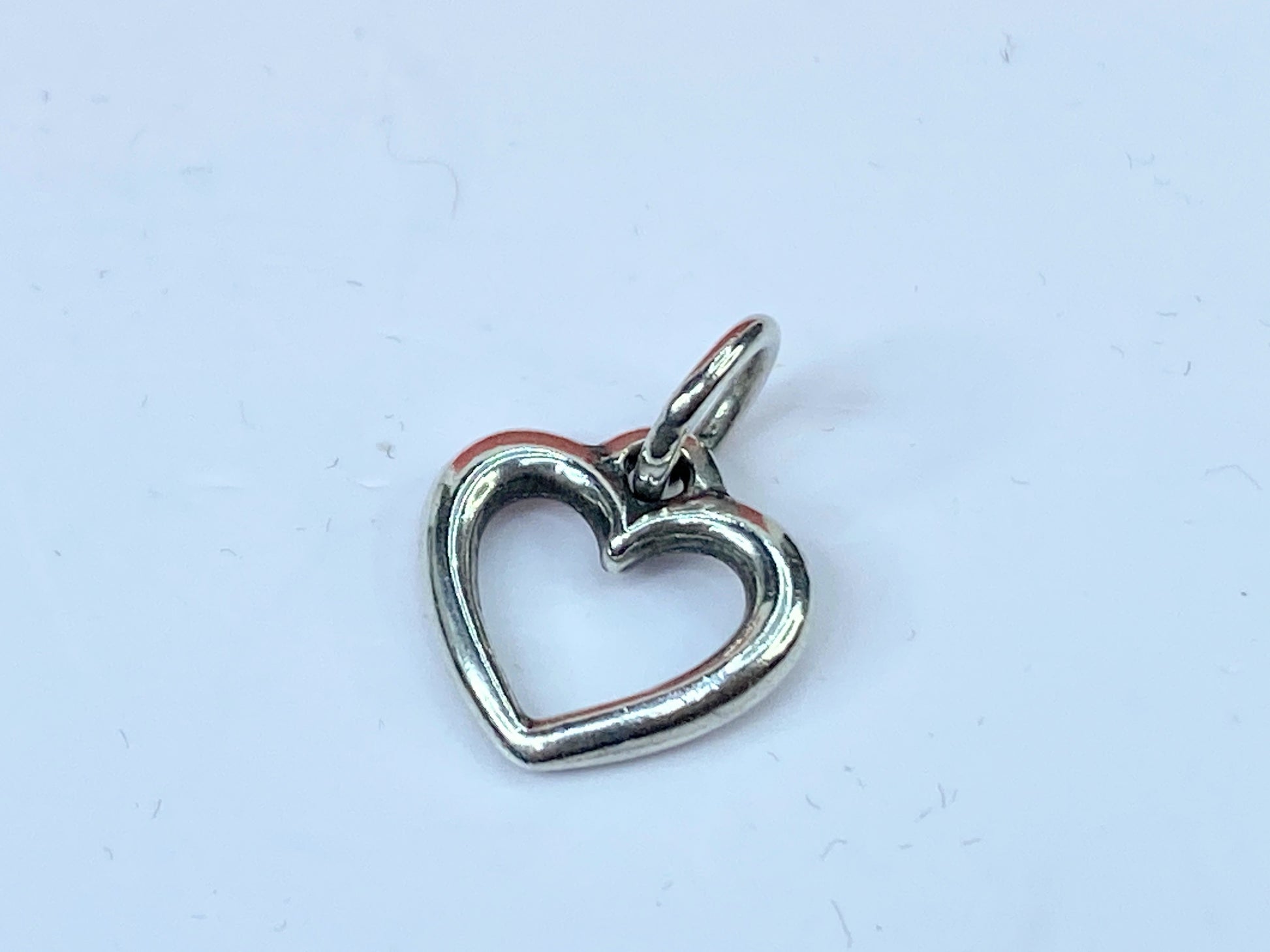 James Avery Vintage Sterling Silver Sweetheart Charm with box JR657