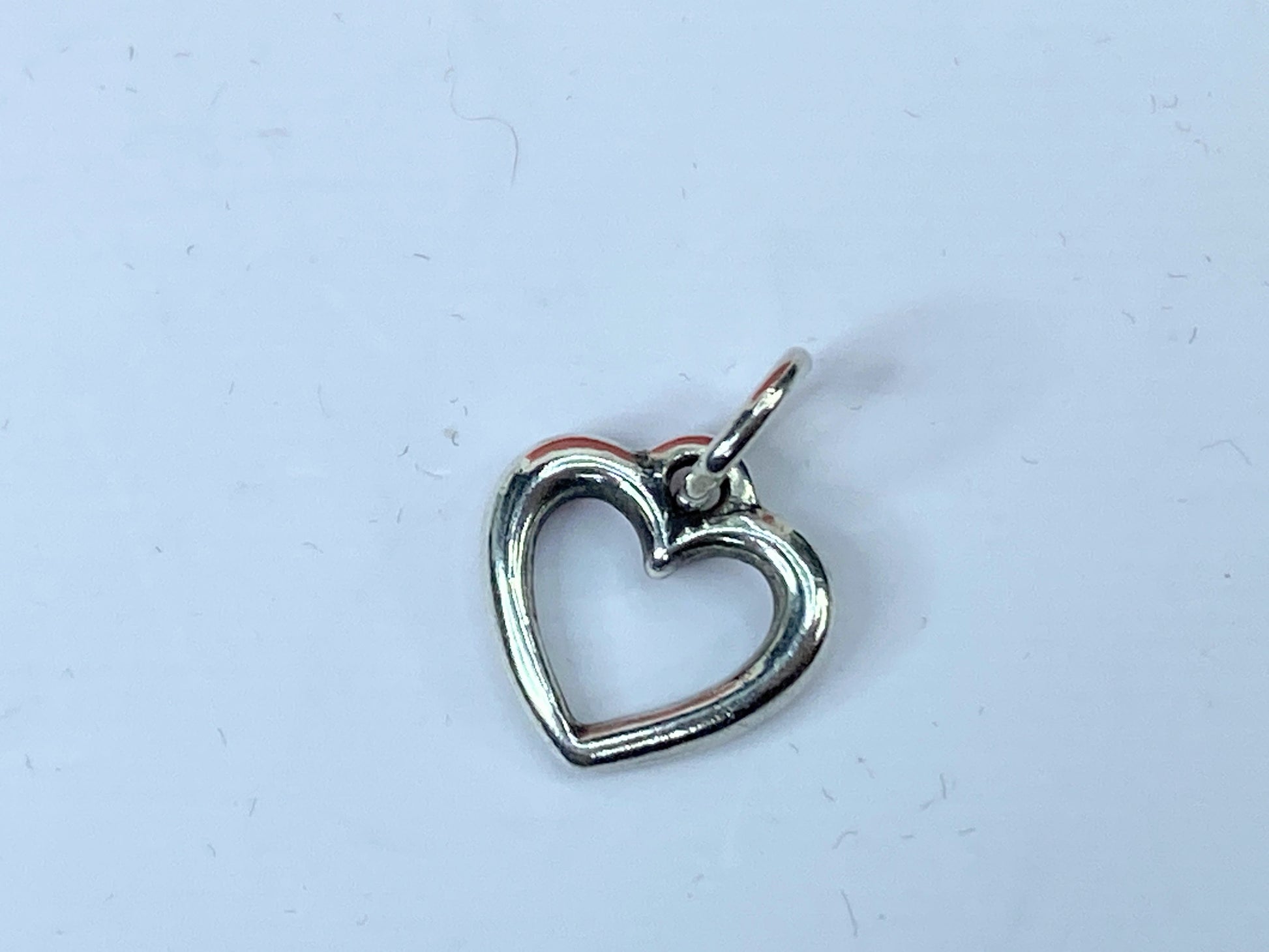 James Avery Vintage Sterling Silver Sweetheart Charm with box JR657