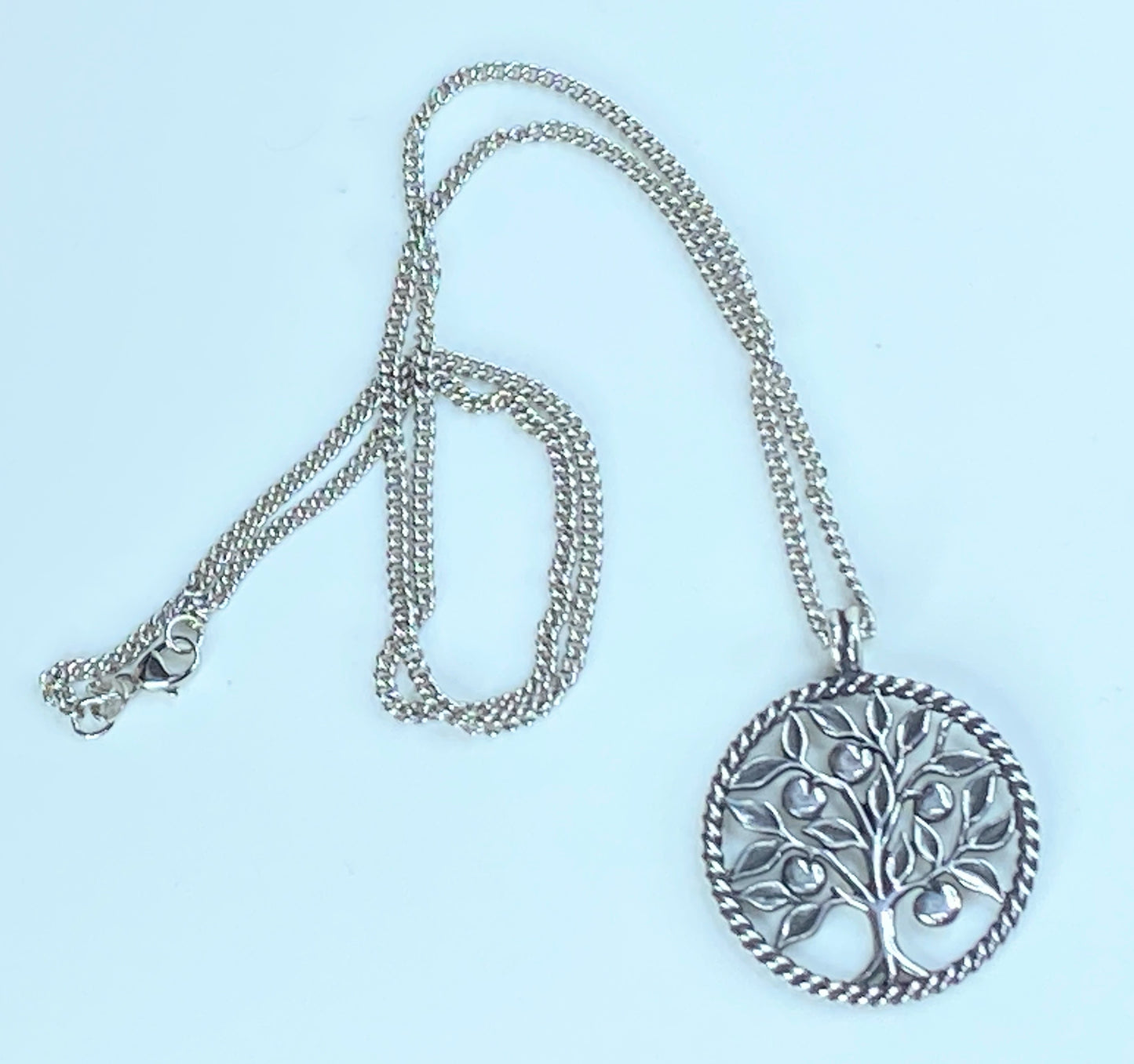 James Avery Sterling 925 Tree of Life Pendant necklace 14.9g 20" JR8931