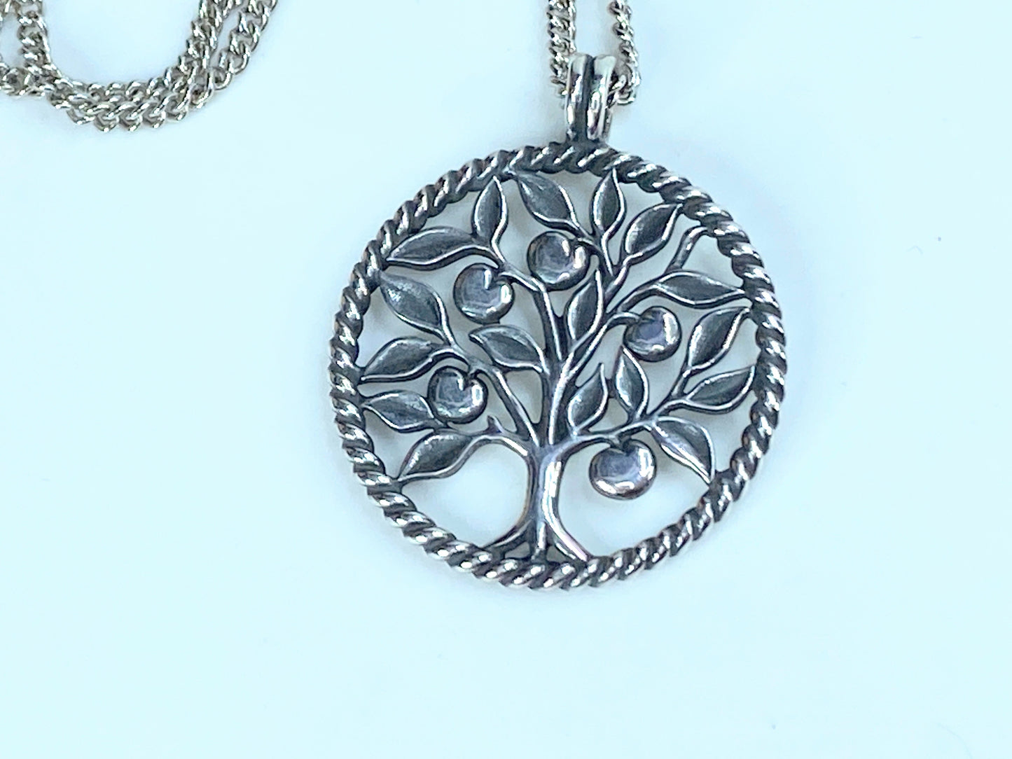 James Avery Sterling 925 Tree of Life Pendant necklace 14.9g 20" JR8931