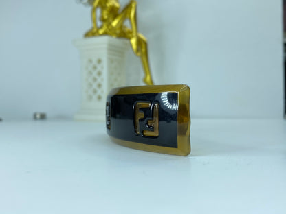 Authentic Ladies Designer Fendi 15 Hair Clip barrette excellent condition GS211