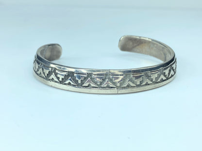 Native American Sterling Silver cuff Bracelets JR9527