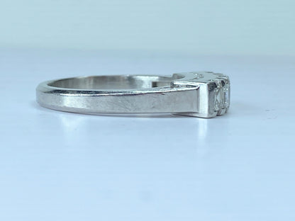 GIA certified Appraised $5,725 Platinum 1.01ct F/VS1 Asscher diamond band JR669