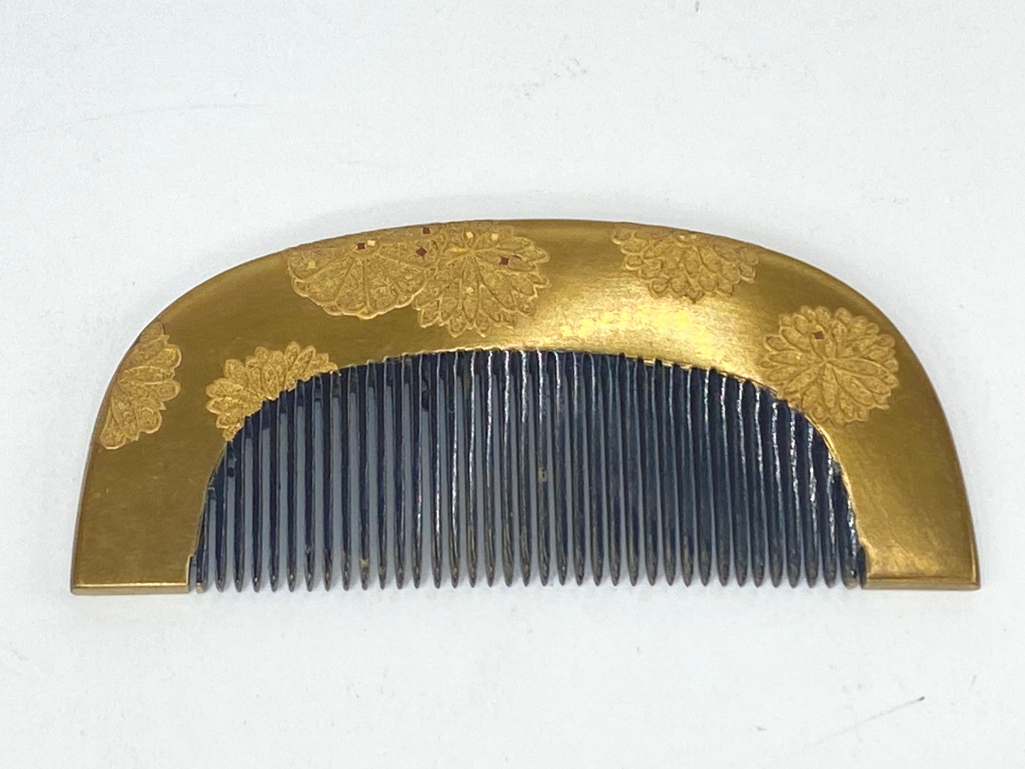 Japanese Kanzashi Hair Ornament Set Maki-e & Mother-of-Pearl Inlay antique GS718