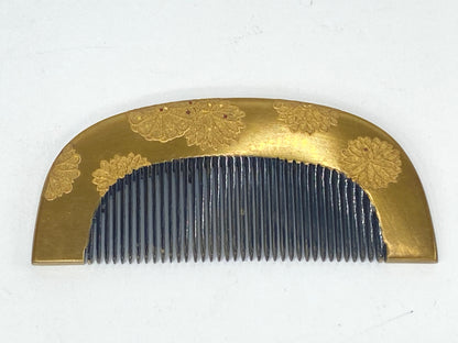 Japanese Kanzashi Hair Ornament Set Maki-e & Mother-of-Pearl Inlay antique GS718
