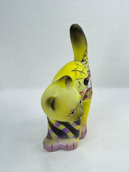 Signed Limited Edition Halloween Cat Witch Gnome Figurine 15/54 A1215
