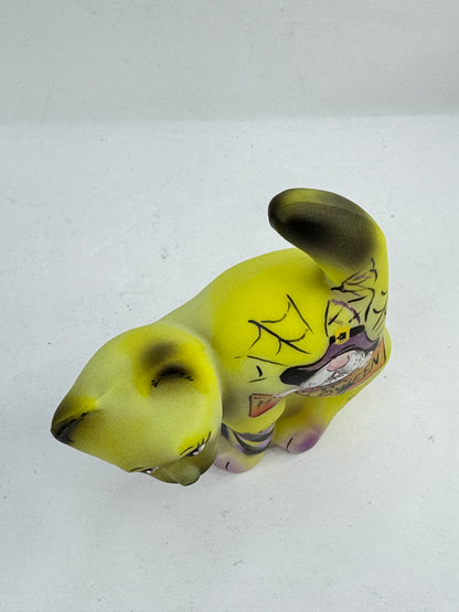 Signed Limited Edition Halloween Cat Witch Gnome Figurine 15/54 A1215