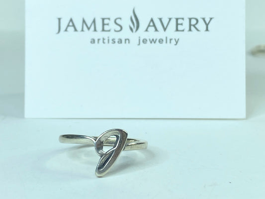 James Avery Sterling Silver Script Initial 'g' size 7.5 2.9g JR637