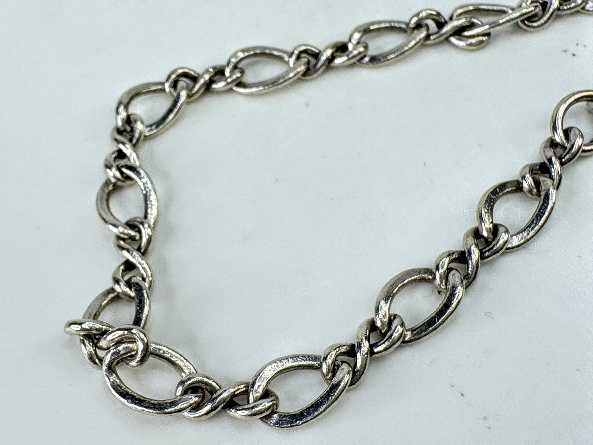 James Avery Artisan Jewelry Sterling Silver alternative link Bracelet 6.5"JR2076