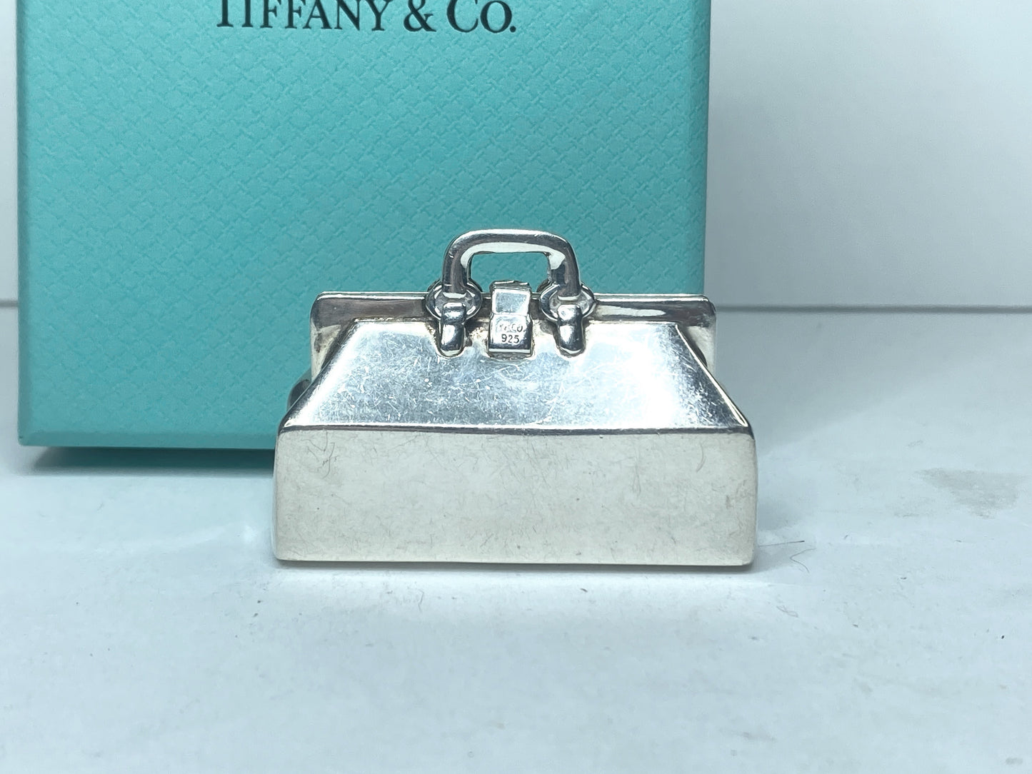Tiffany & Co. Sterling Silver Doctor Bag Pill Box SS130
