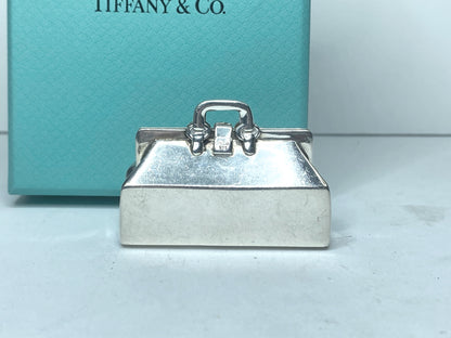 Tiffany & Co. Sterling Silver Doctor Bag Pill Box SS130