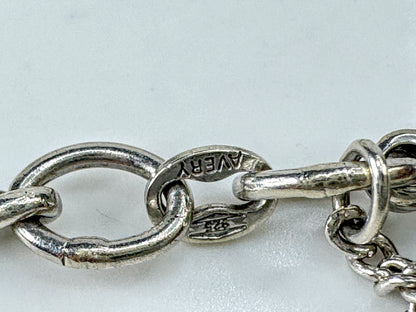 James Avery Artisan Jewelry Sterling Silver alternative link Bracelet 6.5"JR2076