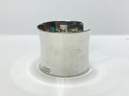 Tiffany & Co. 1837 Collection Wide Sterling Silver Cuff Bracelet 7" JR1114
