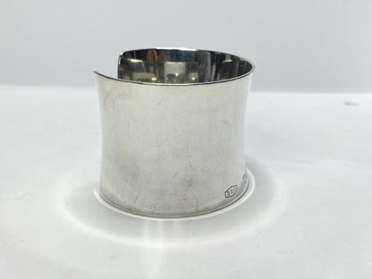 Tiffany & Co. 1837 Collection Wide Sterling Silver Cuff Bracelet 7" JR1114