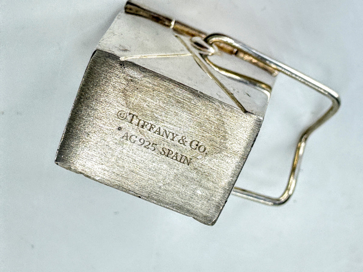 Tiffany & Co. Sterling Silver Chinese Take-Out Pagoda Pill Box Spain 38.4g SS500