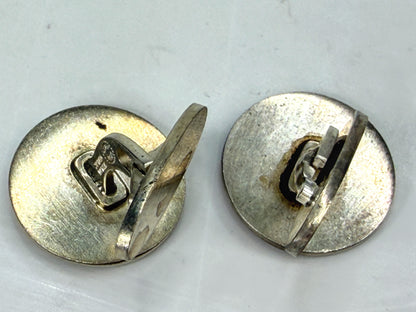 Vintage Georg Jensen Sterling Silver Viking Ship Cufflinks No. 50 15.8g SS480