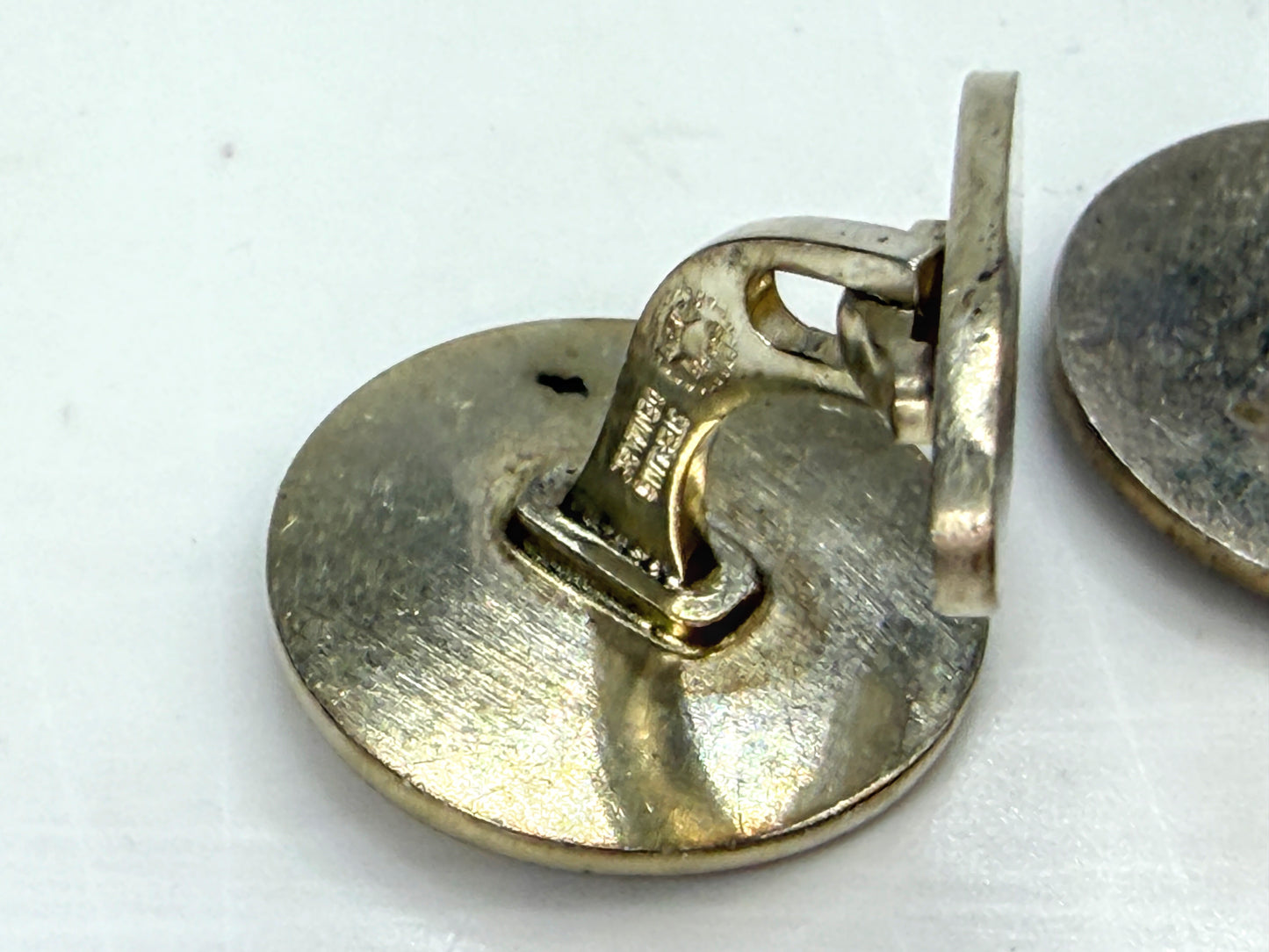 Vintage Georg Jensen Sterling Silver Viking Ship Cufflinks No. 50 15.8g SS480