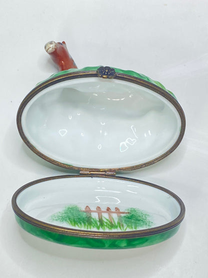 Limoges Horse Trinket Box – Peint Main France, BRC No. 4, Vintage A726
