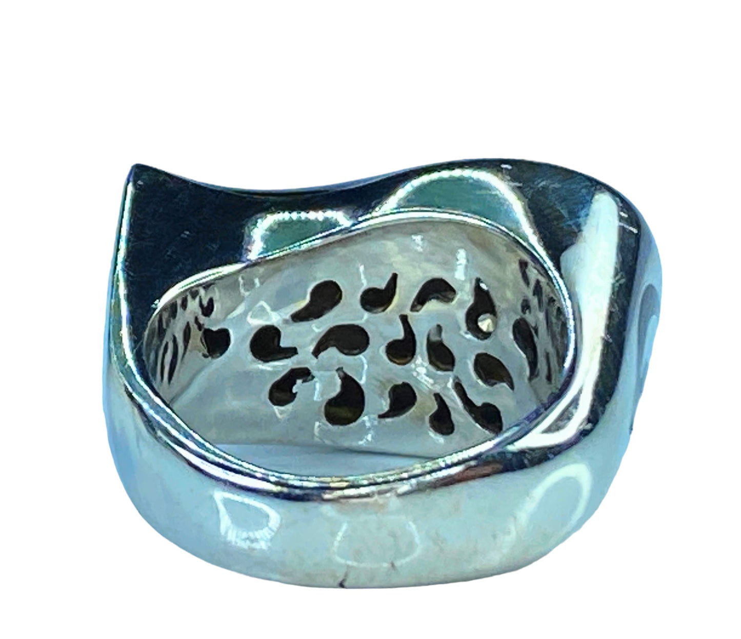 SOHO Diamond, Enamel, White Gold ring