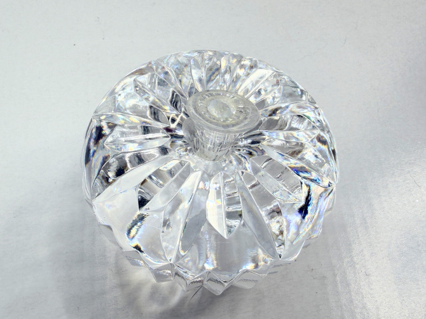 Signed Waterford Crystal APPLE Paperweight, Sculpture, Figurine - The Big Apple S256
