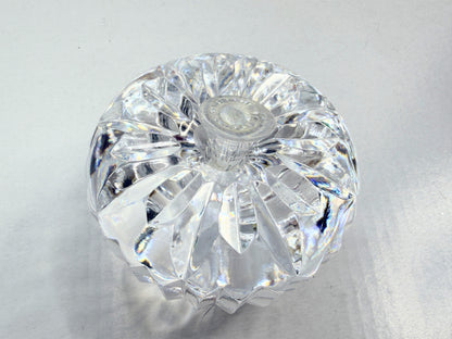 Signed Waterford Crystal APPLE Paperweight, Sculpture, Figurine - The Big Apple S256
