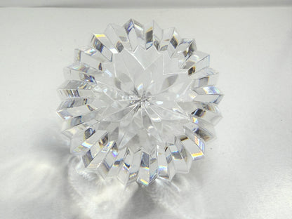 Signed Waterford Crystal APPLE Paperweight, Sculpture, Figurine - The Big Apple S256