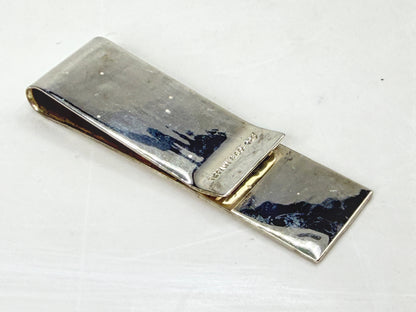 Vintage Tiffany & Co 1837 Sterling Silver Money Clip 925 23.2g with pouch SS494