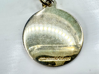 Rare Tiffany & Co. Clinique Floral Sterling Silver Necklace 16" 5.8g JR2099