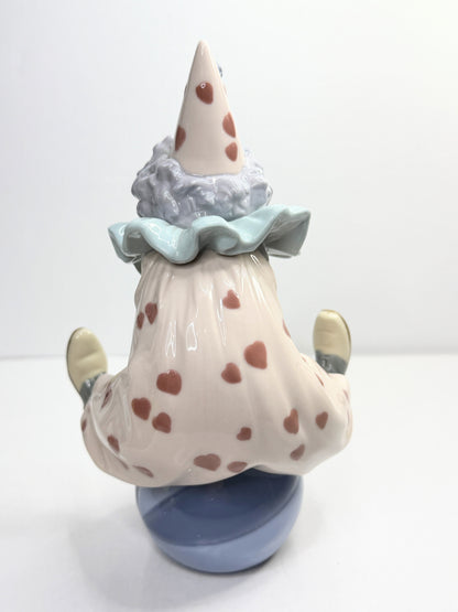 Lladro “ Having A Ball “ 5813 Young Clown Balancing On A Large Ball A770