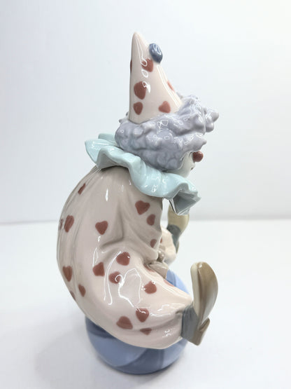 Lladro “ Having A Ball “ 5813 Young Clown Balancing On A Large Ball A770