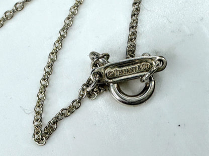 Tiffany & Co. Sterling Silver Link Chain Necklace 18" 1.3g JR2105