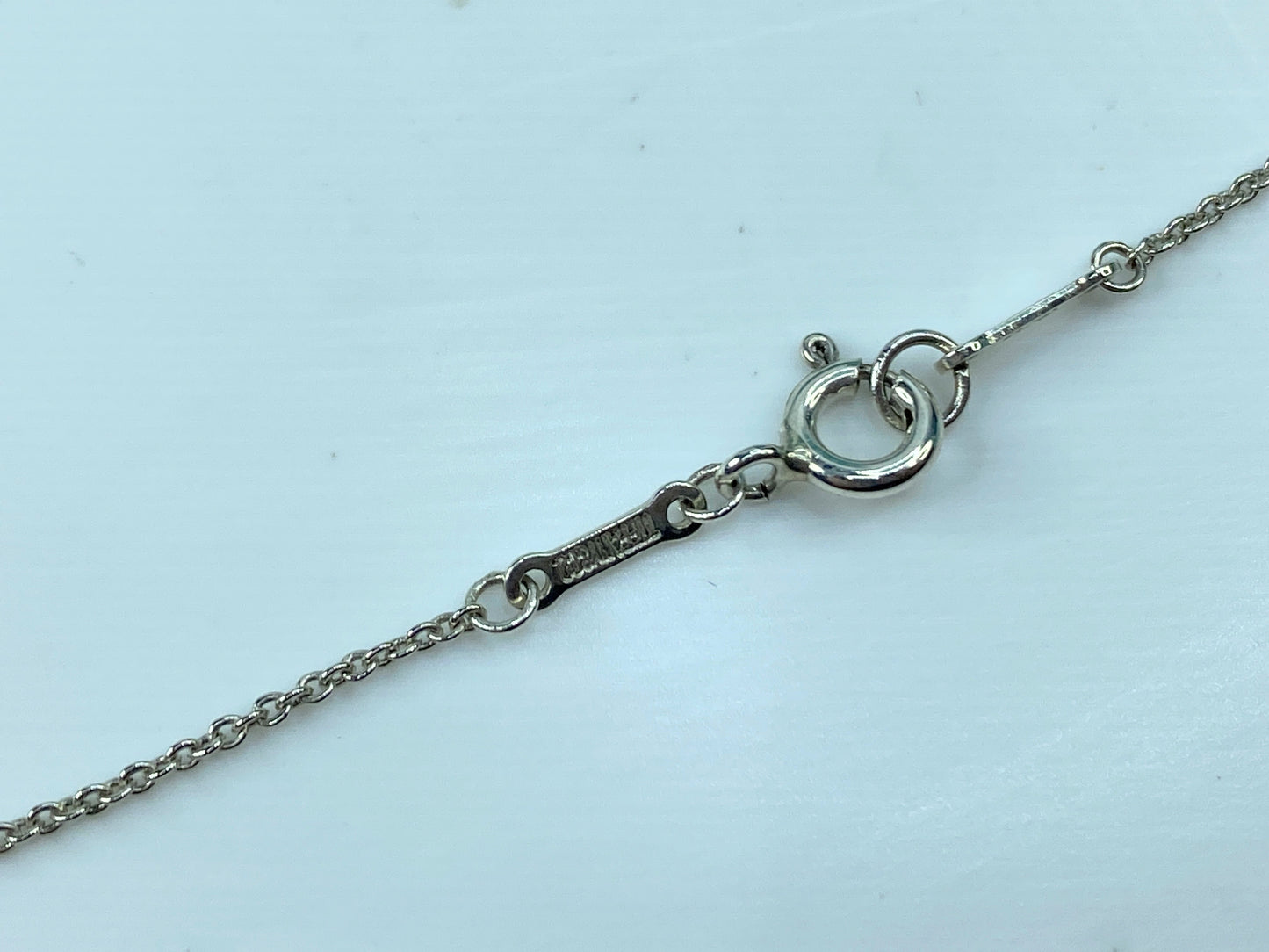 Tiffany & Co. Elsa Peretti Star of David 16" Necklace 2.2grams 16.0" JR737