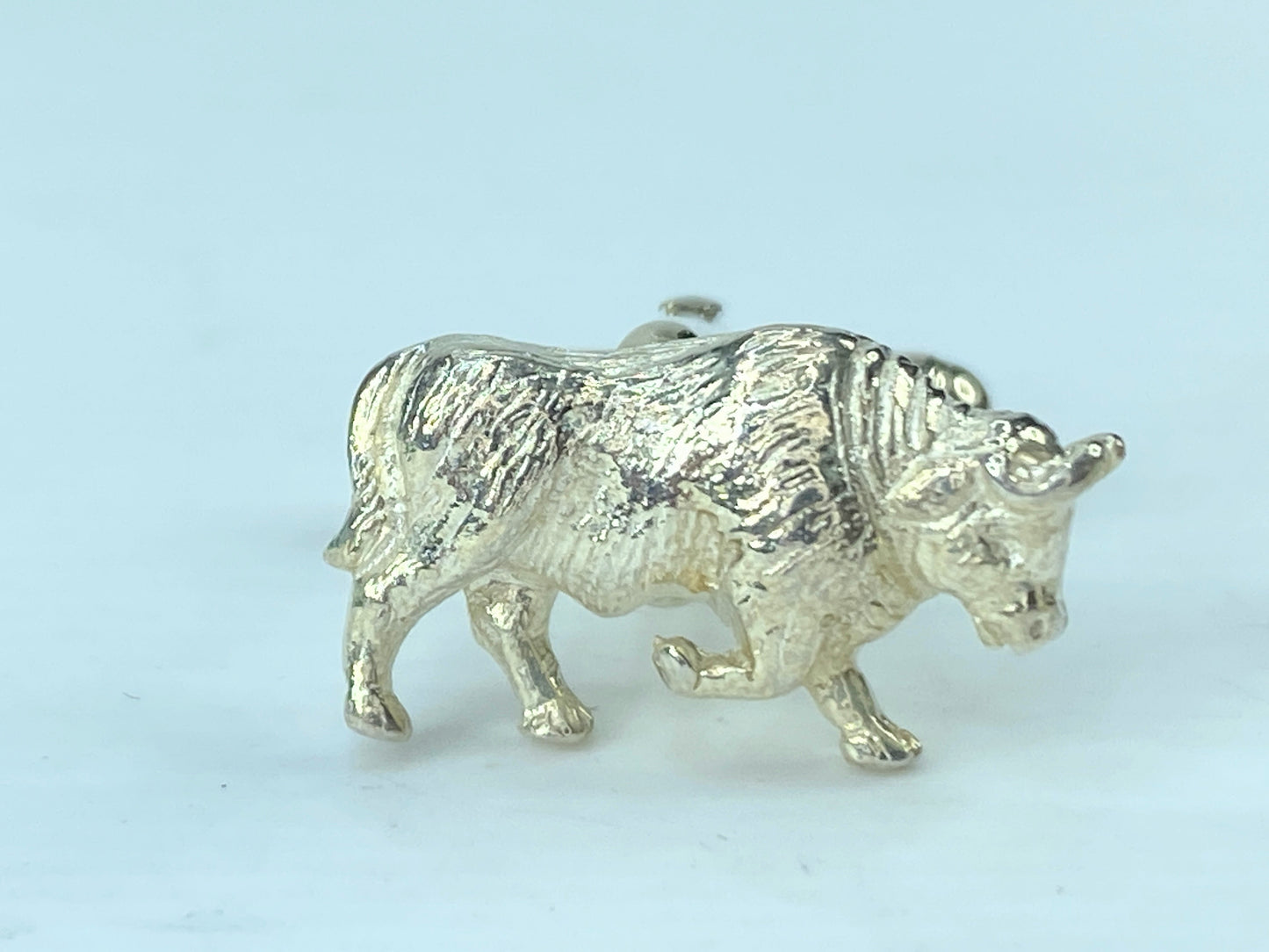 Tiffany & Co. figural Bear and Bull Sterling Silver Cufflinks 9.2g JR9576