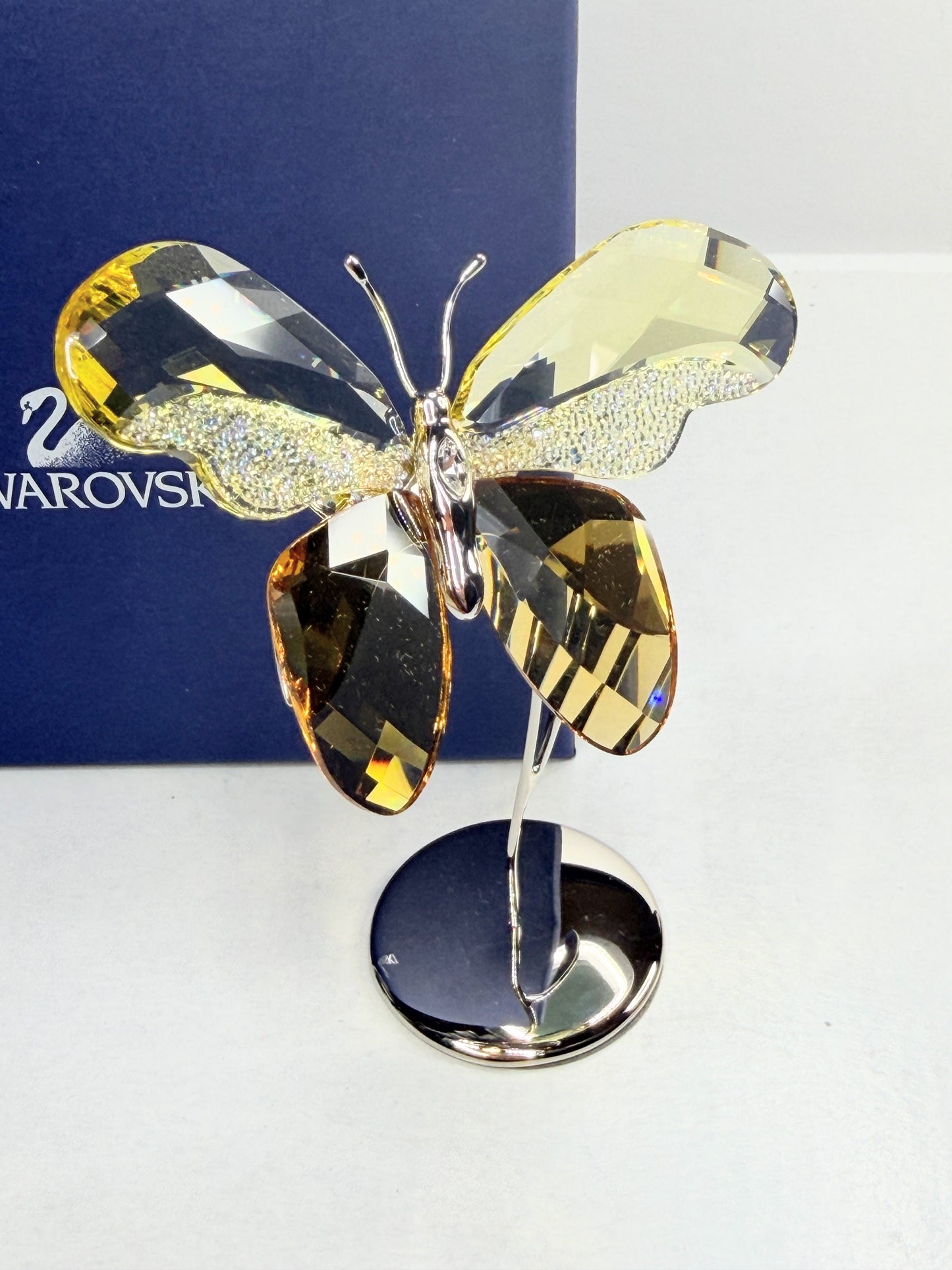 Swarovski Almina Jonquil Paradise Yellow Butterfly Figurine S257