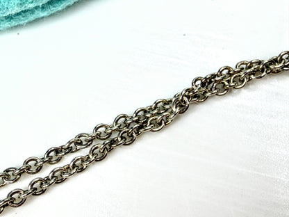 Tiffany Co. Elsa Peretti Sterling Silver Mesh Fringe Pearl Necklace 3.8g JR2003
