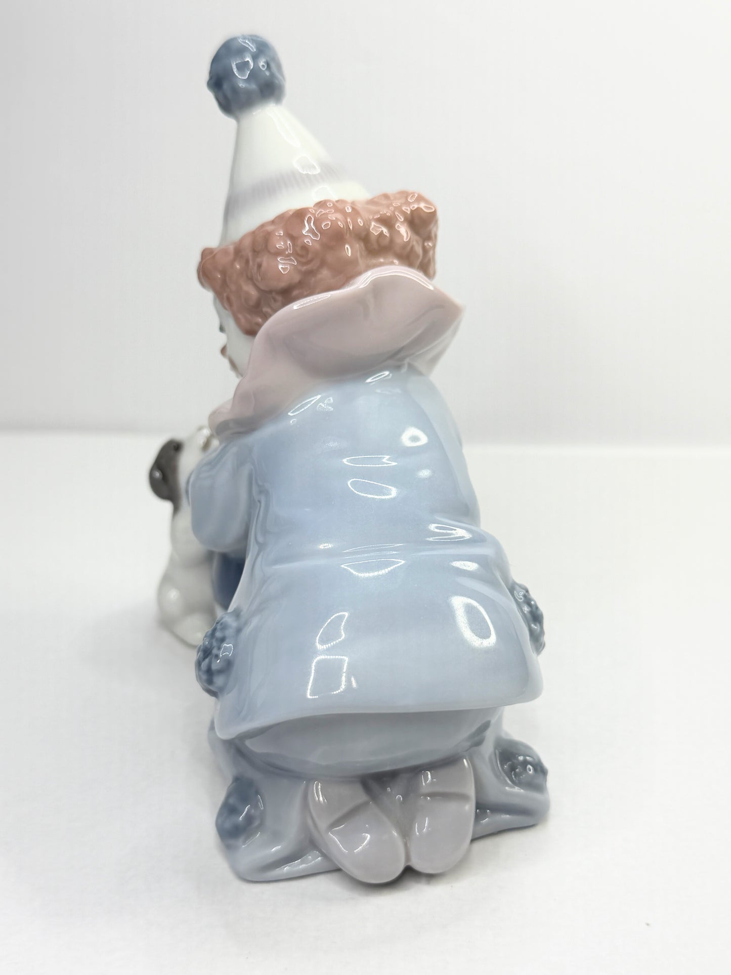 Lladró Pierrot with Puppy Figurine Model 5278 Spain 1985–2007 A774