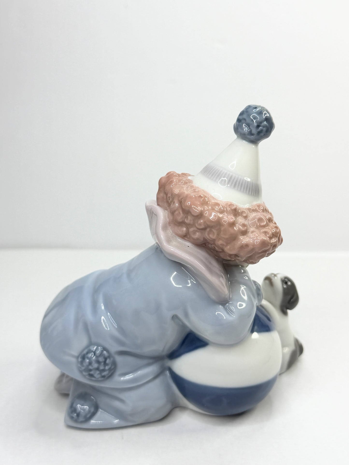 Lladró Pierrot with Puppy Figurine Model 5278 Spain 1985–2007 A774