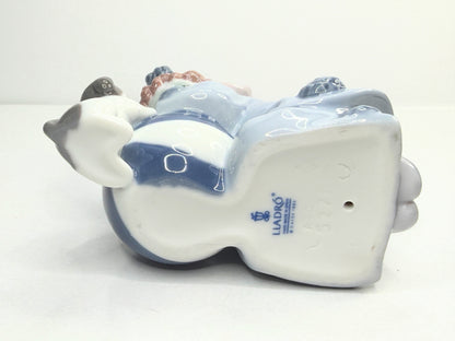Lladró Pierrot with Puppy Figurine Model 5278 Spain 1985–2007 A774