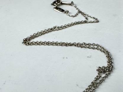 Tiffany & Co Elsa Peretti Color by the Yard Aquamarine Necklace 16.5" 1.4gJR2009