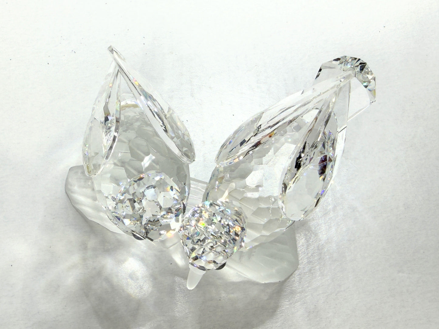 Swarovski Crystal Amour Turtledoves SCS 1989 Caring & Sharing Figurine Cert S275