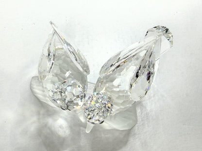 Swarovski Crystal Amour Turtledoves SCS 1989 Caring & Sharing Figurine Cert S275