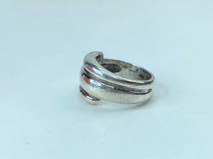 Sterling Silver James Avery Wrap Around Spiral Dome Ring JR730
