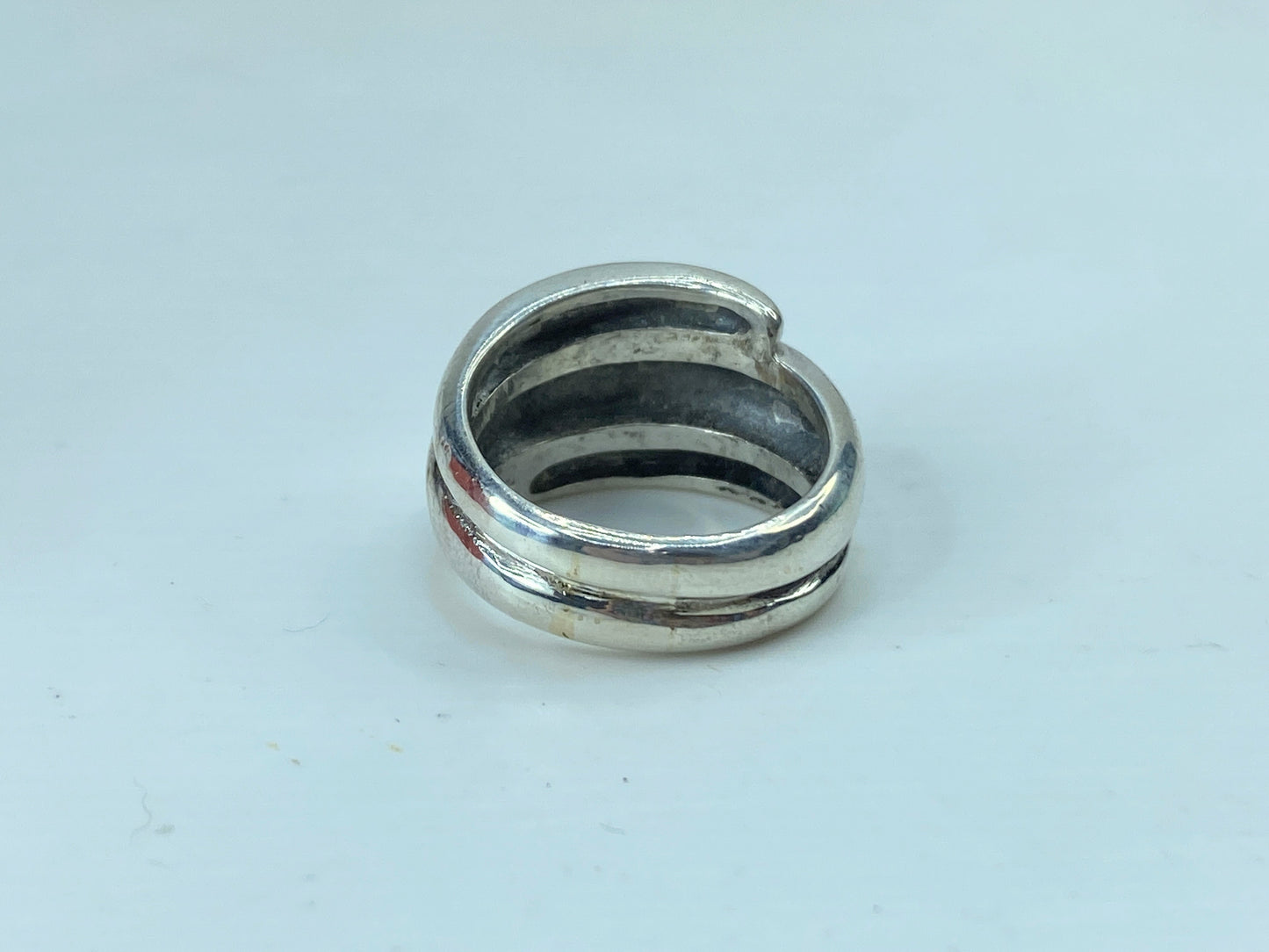 Sterling Silver James Avery Wrap Around Spiral Dome Ring JR730