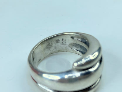 Sterling Silver James Avery Wrap Around Spiral Dome Ring JR730
