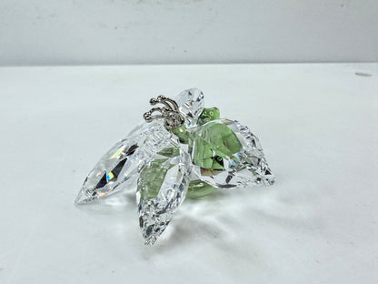 Swarovski SCS 2013 Limited Edition Crystal Orchid Flower Retired 1142858COA S342