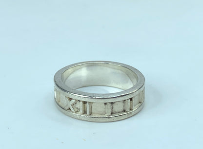 Tiffany & Co. Vintage sterling silver Atlas 6mm Band size 7.25 5.7grams